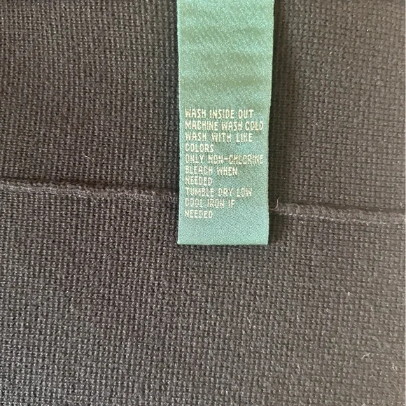 Ralph Lauren Black Blazer with White Piping - Picture 6 of 8